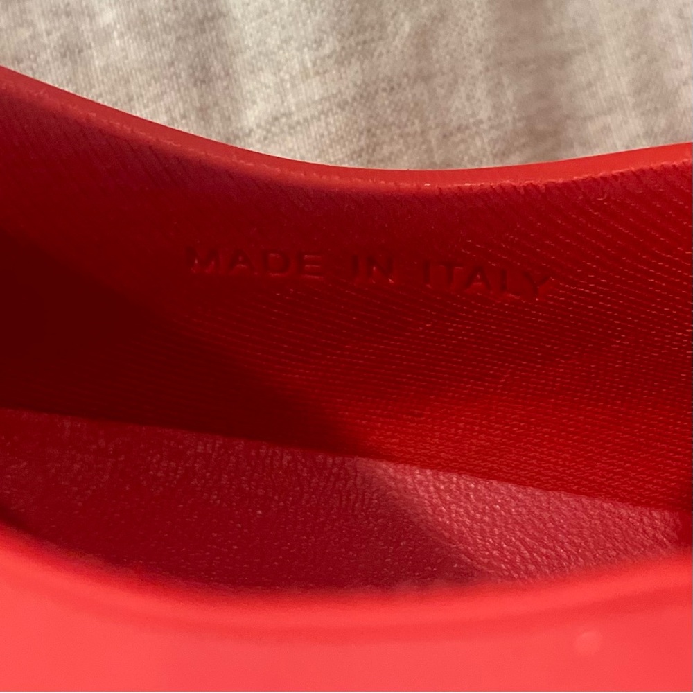 Rare Bottega Veneta Slip-On Shoe, Size 41, Bright Red, 661486 - Picture 12 of 16